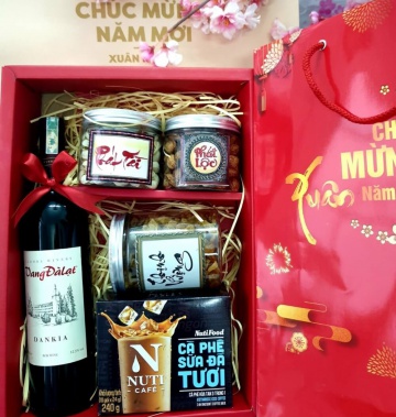 HQ003 - Giỏ quà Tết: Xuân ấm áp