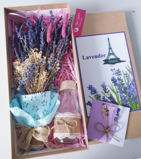 Hộp Quà Lavender xinh xắn điểm Bloom nhiều màu