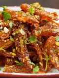 Cá cơm rim chua ngọt 0