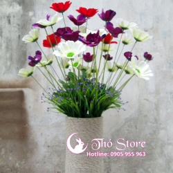 Những loại hoa lụa nên chọn khi trang trí phòng khách nhà bạn