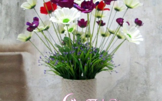 Những loại hoa lụa nên chọn khi trang trí phòng khách nhà bạn