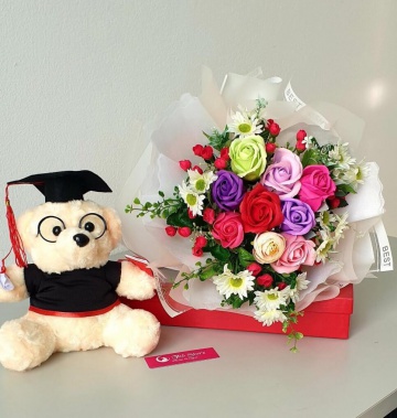 Gấu bông tốt nghiệp - quà tặng ý nghĩa dành cho người thương