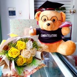 Vì sao Gấu bông tốt nghiệp là món quà không thể thiếu nhân ngày tốt nghiệp