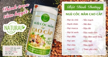 Ngũ cốc mầm cao cấp tại Đà Nẵng, xu hướng lựa chọn mới