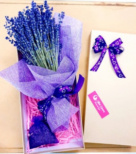 Combo Lavender bó nhỏ + túi thơm