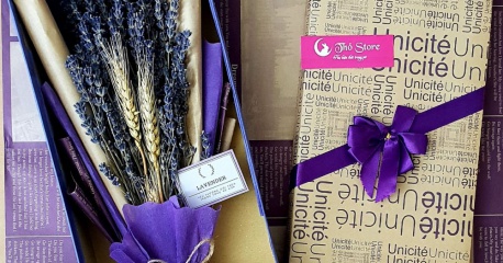Hoa Lavender món quà hòa hảo cho nửa kia