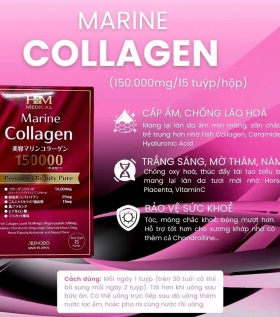 Marine Collagen “Siêu Phẩm” Tái tạo da, trẻ hóa da, chống lão hóa